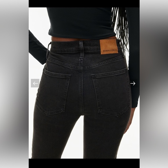 Black Denim Forum Yoko 27 28L - Picture 2 of 16